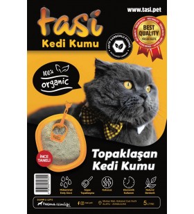 Tasi Kedi Kumu Aktif Karbonlu 